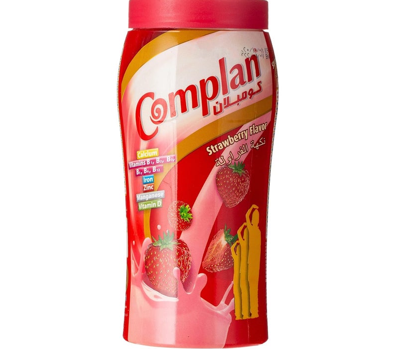 مشروب بنكهة الفراولة من كومبلان 400 جرام